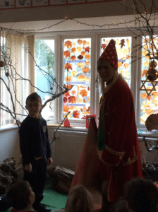 Ks1 llangrove christmas story telling afternoon - aston